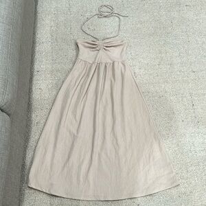 XSMALL TAN DRESS
